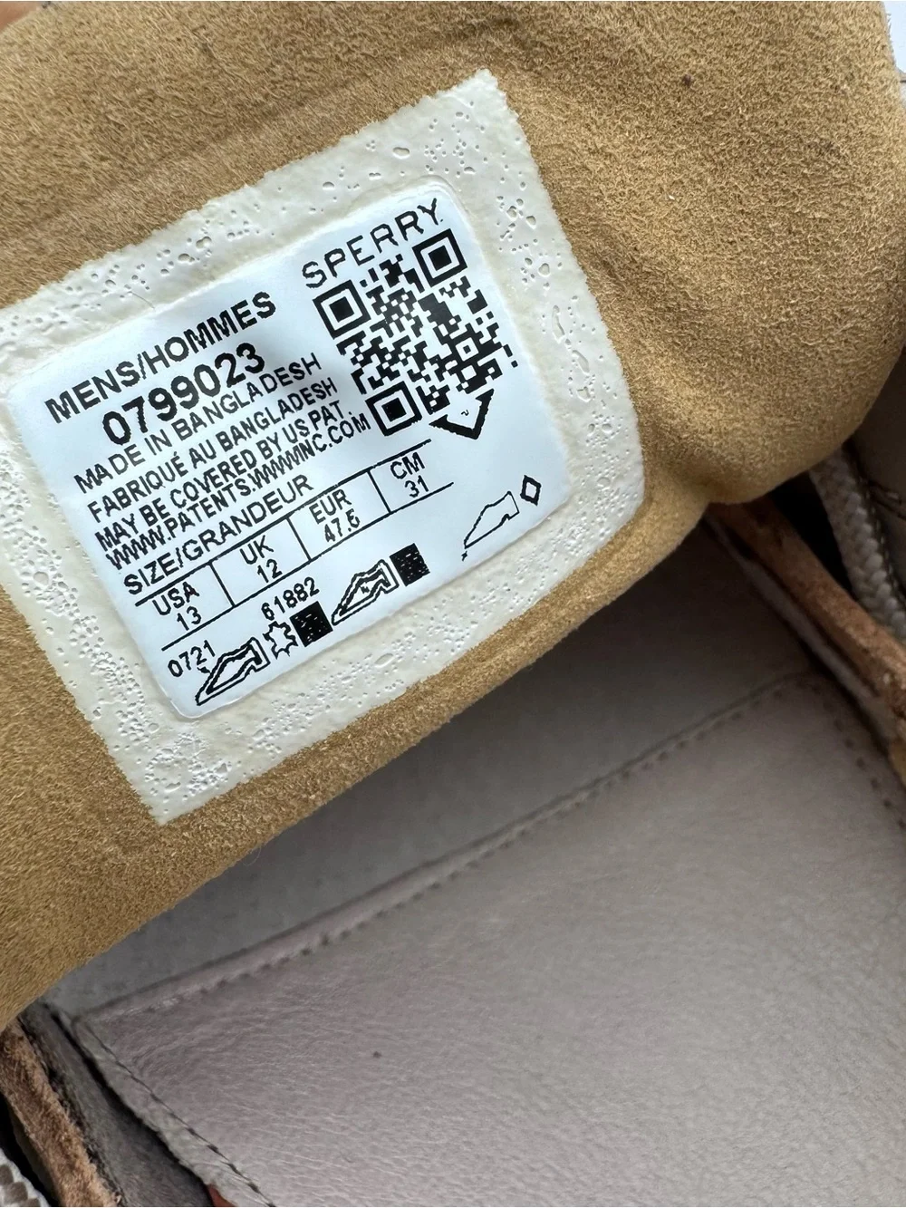 Sperry Top-Sider Billfish 3-Eye Boat Shoes 0799023 Light Brown Leather Men 13 M